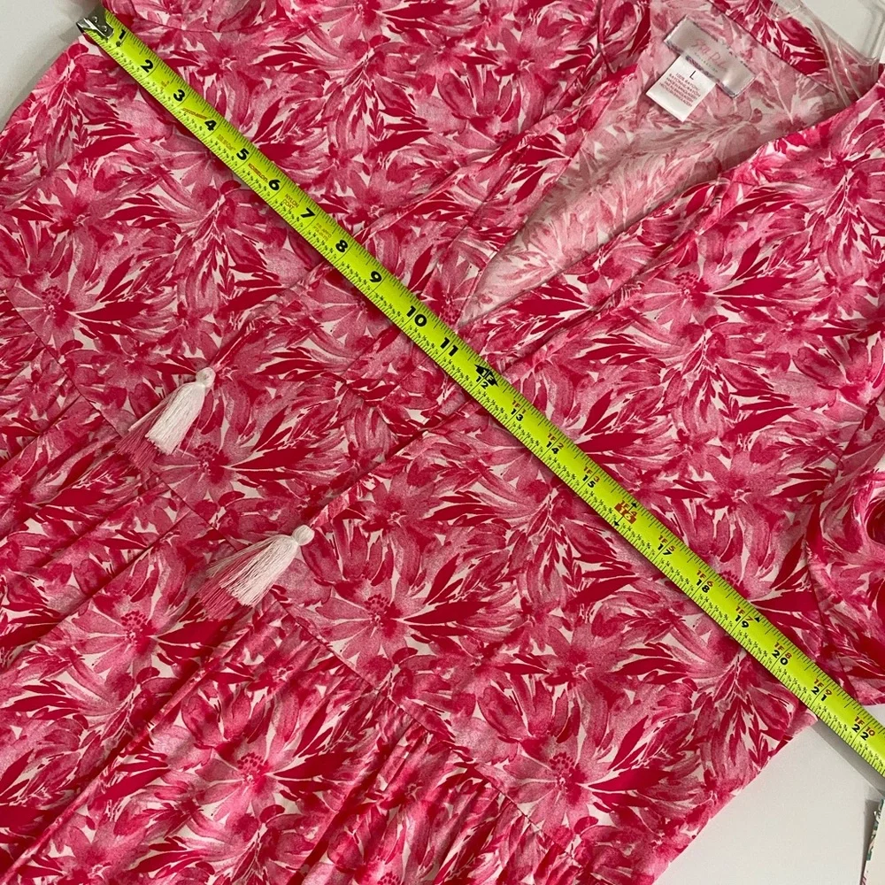 Stella Parker NWT size large PINK pink petal shower dress. New with tags - Picture 13 of 14
